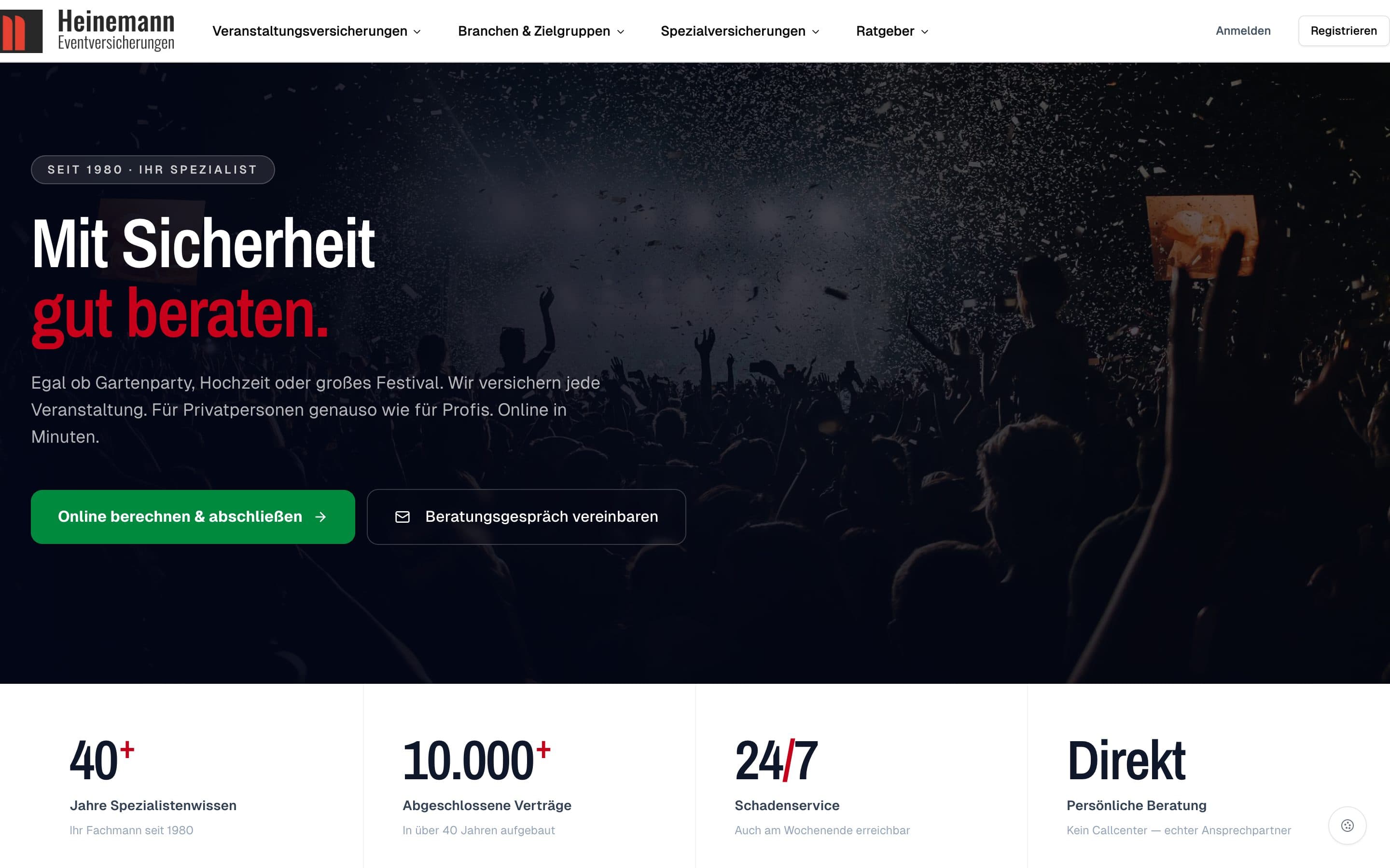 Heinemann Eventversicherung