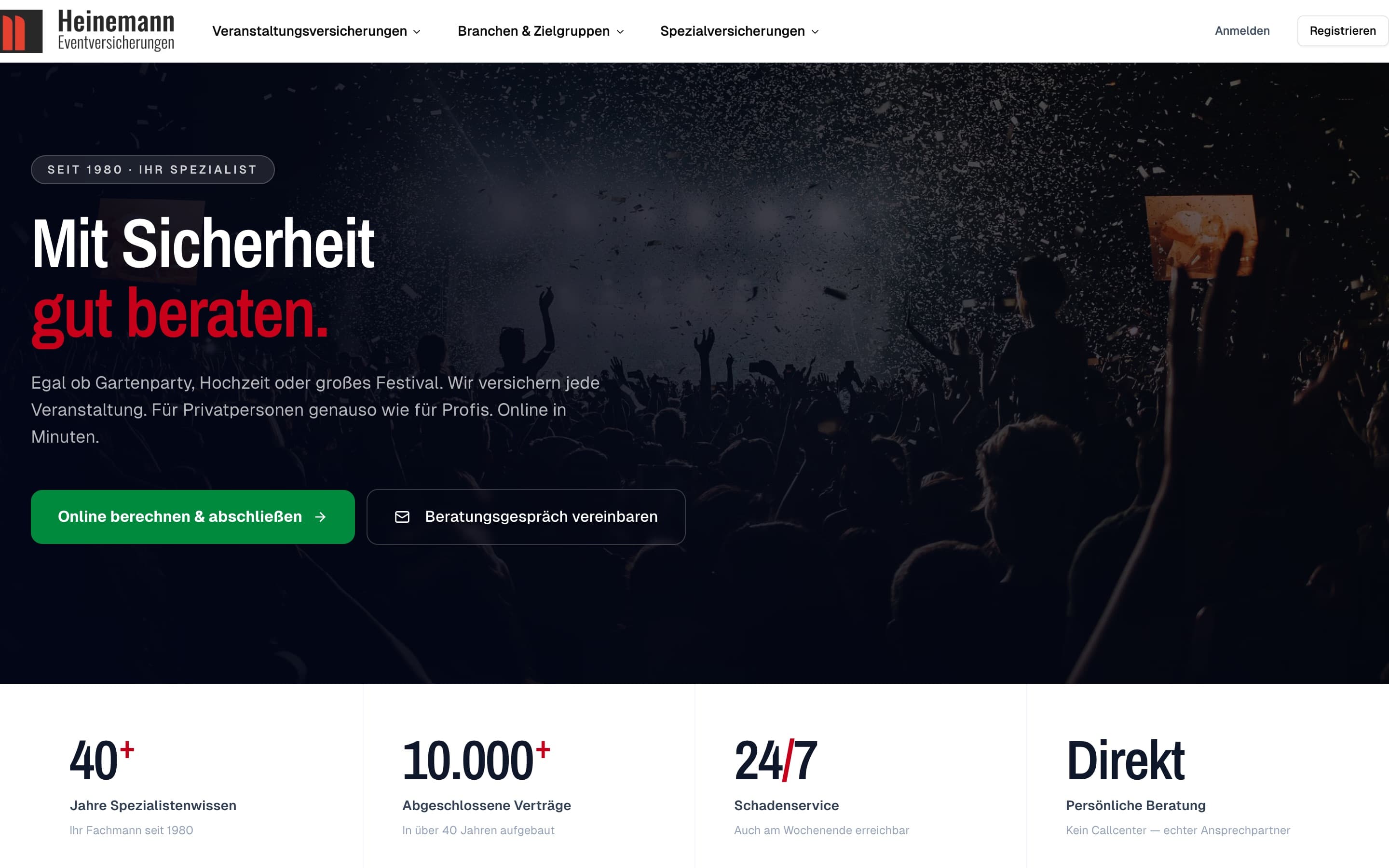 Heinemann Eventversicherung